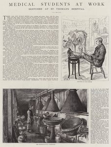 Medical Students at Work by Charles Paul Renouard